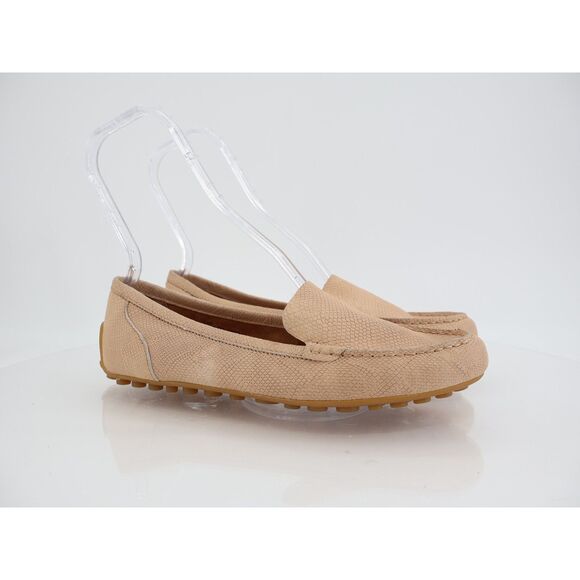 Born Amani Driving Loafer Womens 9.5 Tan Suede Slip On Shoes Comfy - Picture 1 of 13